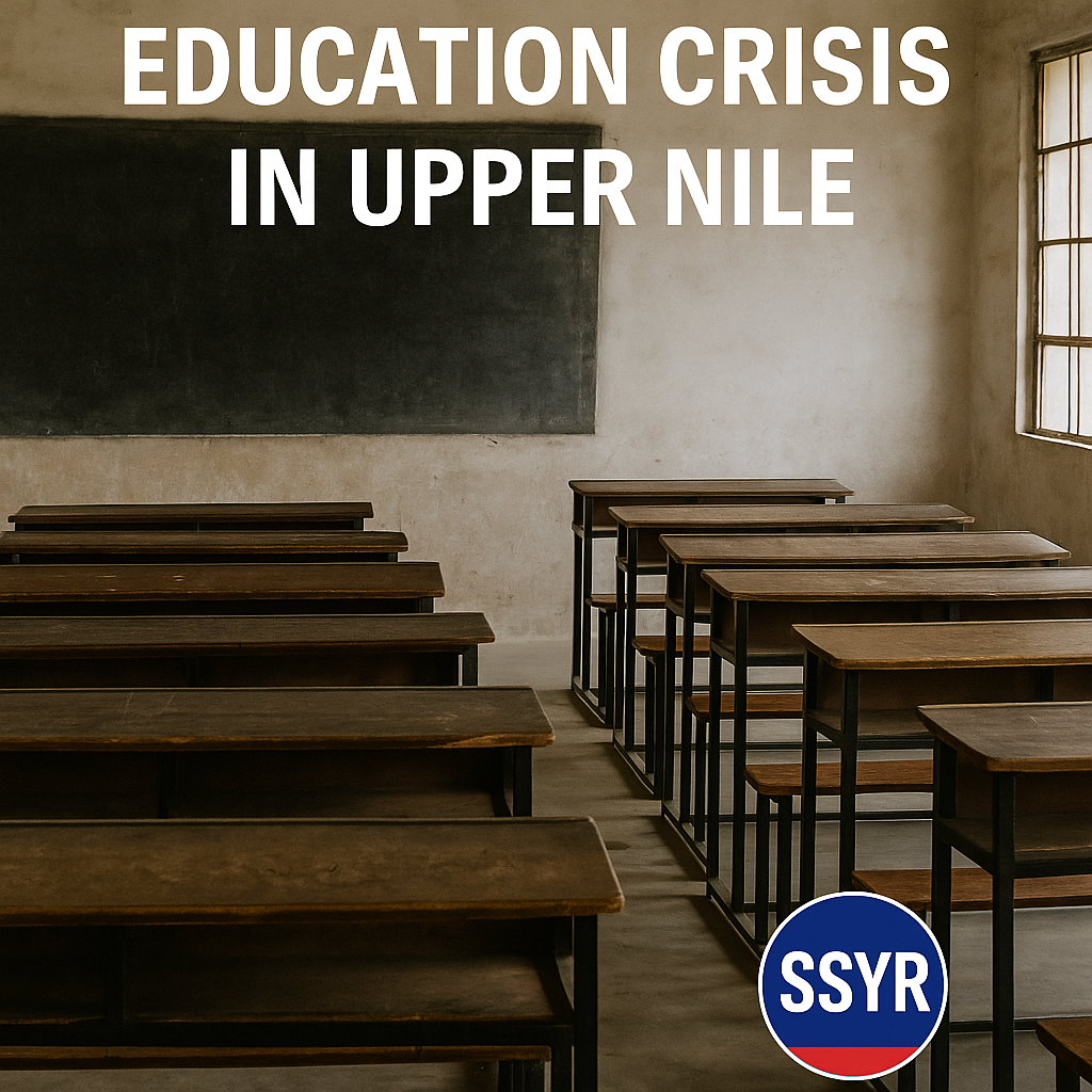 Empty classroom in Upper Nile